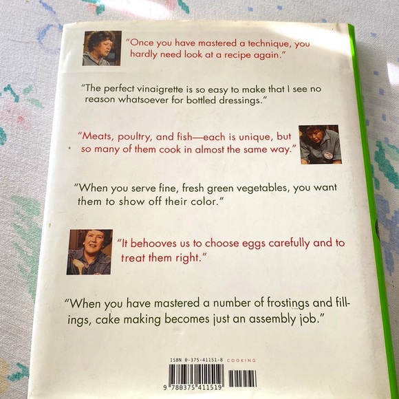 JULIA’S KITCHEN WISDOM Essential Techniques & Recipes JULIA CHILD HB GUC - Picture 3 of 7